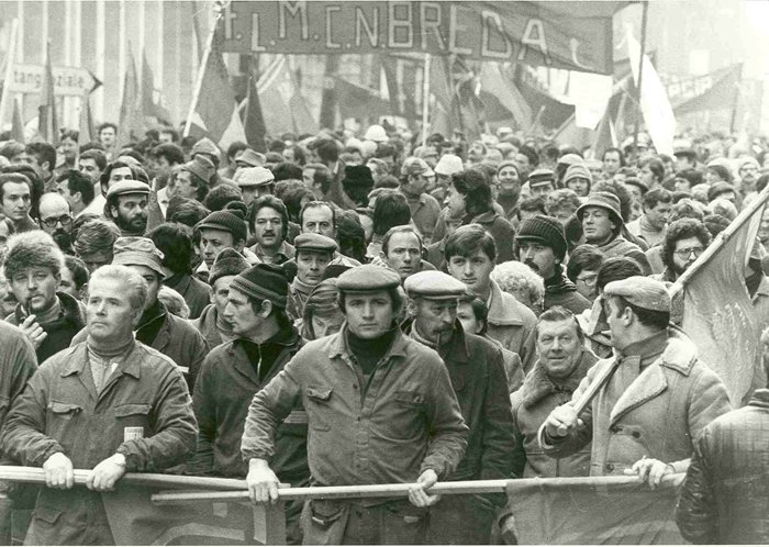 operai manifestazione